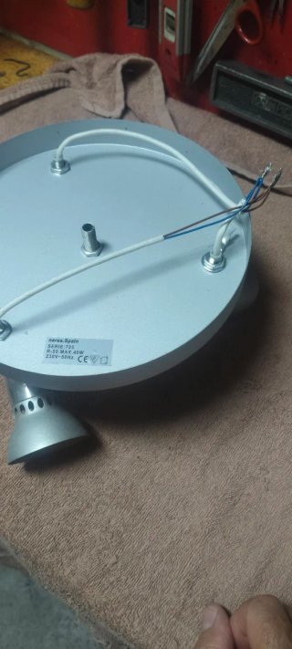 Lampada infantile con nuvola e stelle