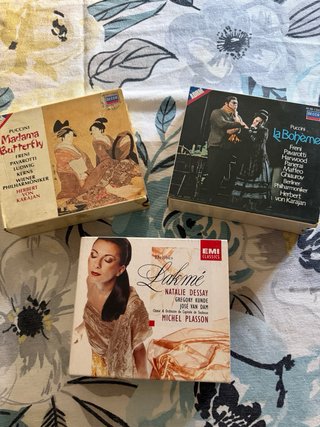 3 Óperas Clásicas: Madama Butterfly, La Bohème,Lak