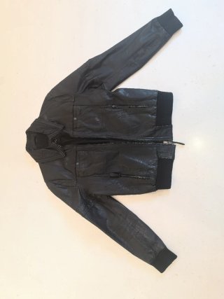 Chaqueta Vintage Nike Negra y Turquesa