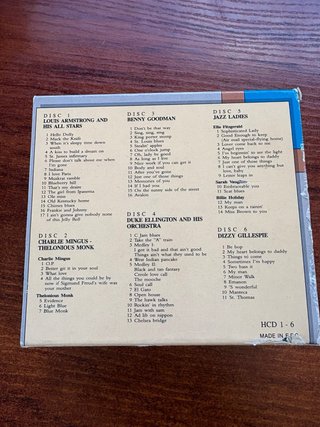 CD Box Jazz Giants of the Century