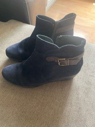 Botines Patricia Miller Azul Talla 41