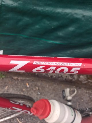 Bicicleta de carretera Zeus Roja