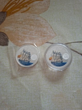 CAMBIO O VENDO Moneda Plata 40 Euros Elcano 2025