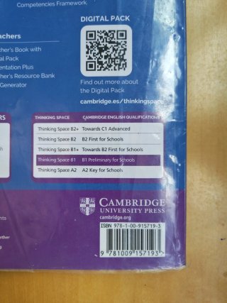 Thinking Space B1 Student's Book with Interacti...