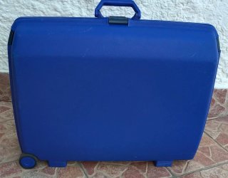Maleta Grande Rígida Azul