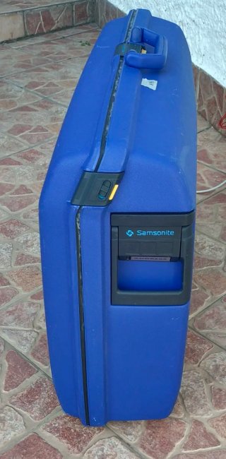 Maleta Grande Rígida Azul