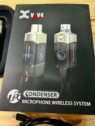 Xvive U3C inalámbrico XLR condensador y dinámico