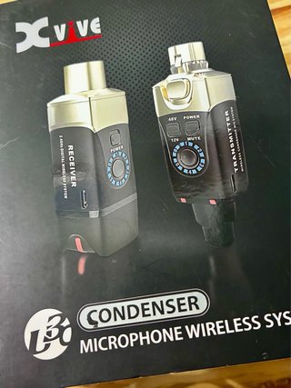 Xvive U3C inalámbrico XLR condensador y dinámico