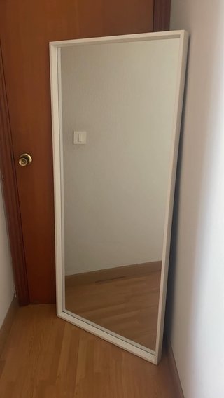 Espejo IKEA NISSEDAL 65x150cm Blanco