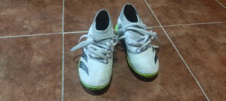 Botas Fútbol Niños Turf Talla 32 Adidas