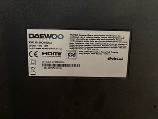 Televisión Daewoo 50 Negra