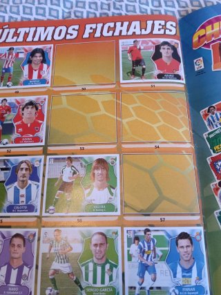 Álbum Cromos Liga BBVA 08-09