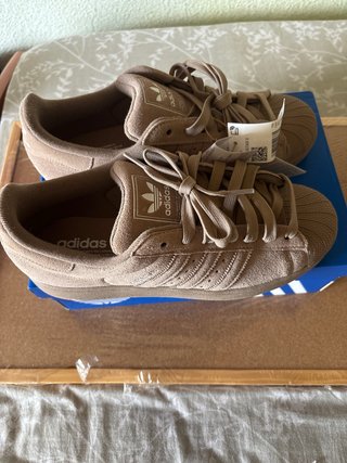 Adidas Superstar II Beige/Marrón
