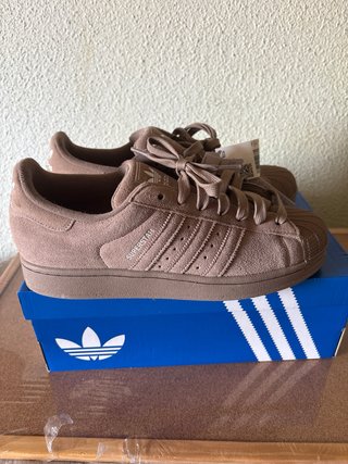 Adidas Superstar II Beige/Marrón
