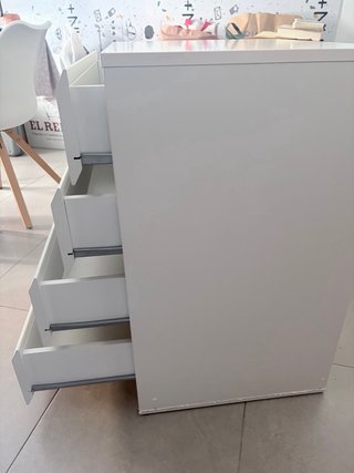 Mueble 4 cajones blanco