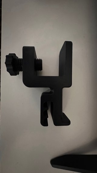 Soporte para auriculares negro