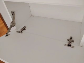 Mueble de pared blanco para salón/dormitorio