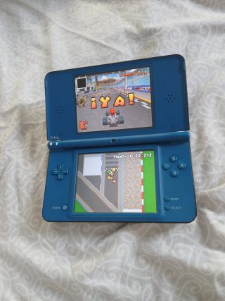 Nintendo DSi XL Azul + Mario Kart DS