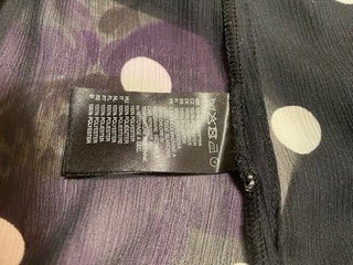 Blusa H&M Divided pois nera manica corta