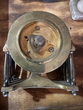 Lote 2 orologi da tavolo antichi