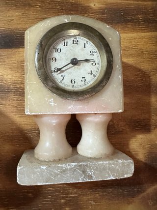 Lote 2 orologi da tavolo antichi
