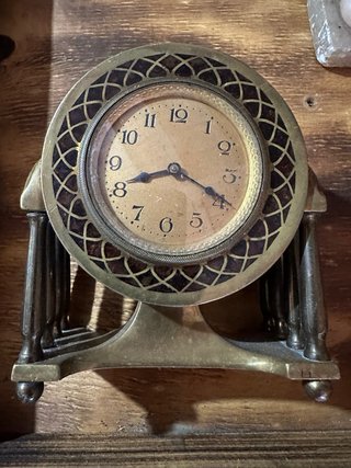 Lote 2 orologi da tavolo antichi