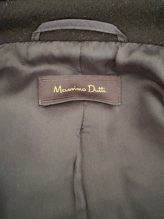 Cappotto Massimo Dutti Nero Donna