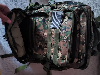 Mochila Táctica 50L Camuflaje