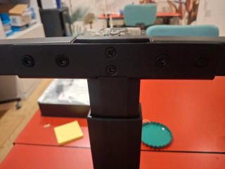 Soporte Doble Monitor TOOQ Negro sin estrenar
