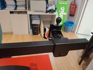 Soporte Doble Monitor TOOQ Negro sin estrenar