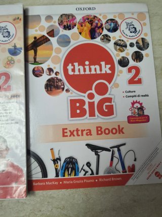 Libro inglese think big 2 scuola media.
