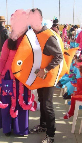 Disfraz Pez Nemo Adulto Talla Única