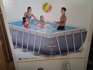 Piscina Desmontable Intex Prism Frame Rectangular