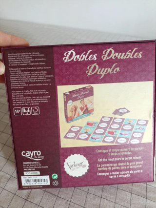 Dobles Duplo Juego de Memoria Cayro