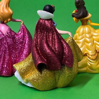 Lote 5 Figuras Princesas Disney Glitter