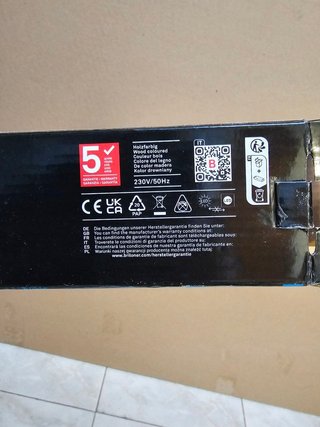 BRILONER Luce Specchio Bagno Legno