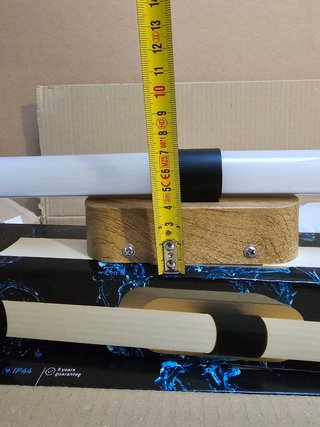 BRILONER Luce Specchio Bagno Legno