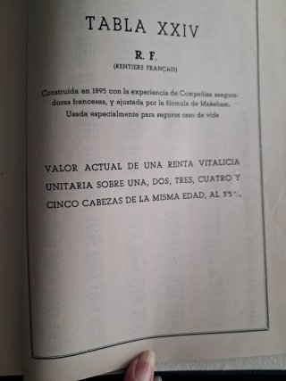 Tablas financieras y actuariales Gil Pelaez