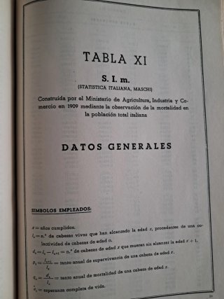 Tablas financieras y actuariales Gil Pelaez