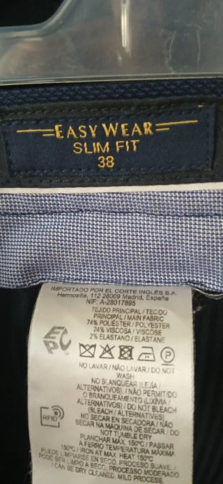 Traje El Corte Inglés Gris Talla X