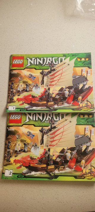 Folleto LEGO Ninjago 9446