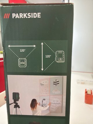 Nivel láser Parkside con trípode PKLL 10 B5