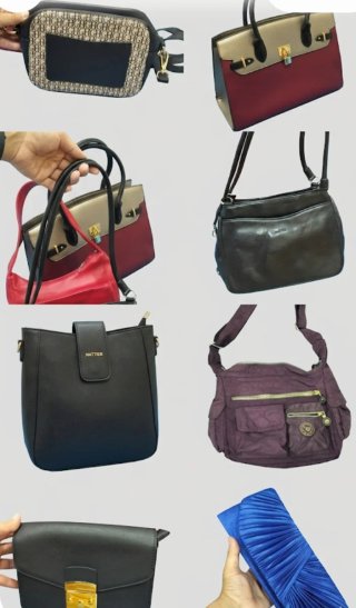 Lote 6 Bolsos Mujer
