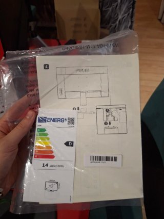 Soporte Monitor Negro sin estrenar ASUS
