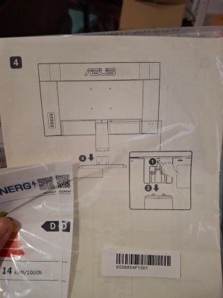 Soporte Monitor Negro sin estrenar ASUS