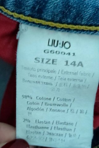Jeans Liu Jo ragazza 14 anni