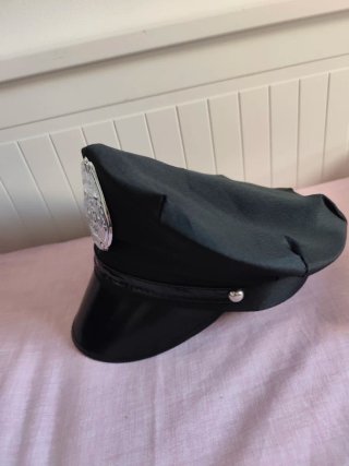 Gorro de policía para disfraz adulto