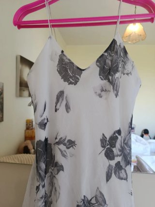 Abito lungo floreale vintage taglia S