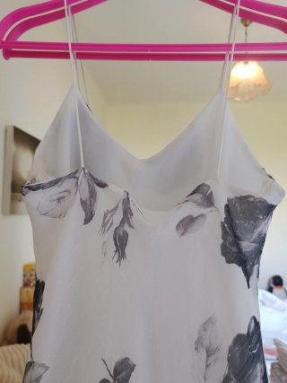 Abito lungo floreale vintage taglia S