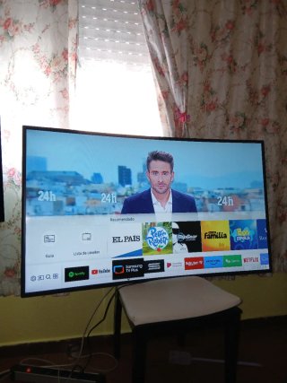 Smart TV Samsung 55 4K Curva